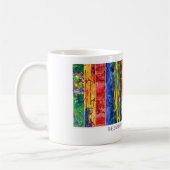 芸術のない地球はちょうど"EH"のコーヒー・マグです コーヒーマグカップ (左)