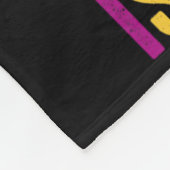 芸術のない地球は彼のアーティス絵画トPun Aにすぎない フリースブランケット (角)