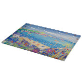 芸術のまな板: 母Iveyの湾コーンウォール カッティングボード (角)