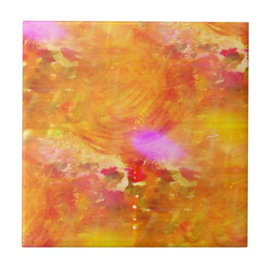 芸術のオレンジ継ぎ目が無い背景の黄色を着色して下さい タイル (正面)