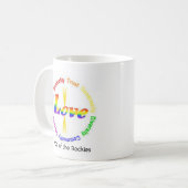 芸術のオークションのマグ コーヒーマグカップ (正面左)