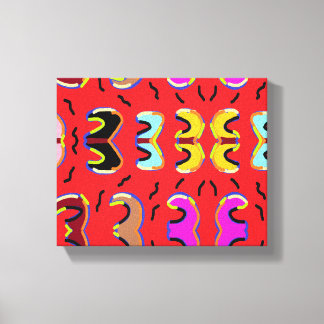 芸術のカタツムリ キャンバスプリント