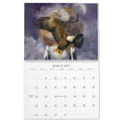 芸術のカレンダー2012年肉食鳥 カレンダー (3月 2027)