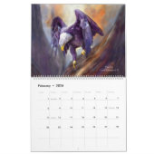 芸術のカレンダー2014年肉食鳥 カレンダー (2月 2026)