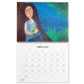 芸術のカレンダー カレンダー (2月 2027)