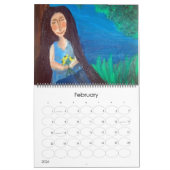 芸術のカレンダー カレンダー (2月 2026)