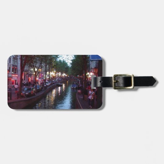 芸術のグラフィックnの写真撮影のギフト ラゲッジタグ (正面横)
