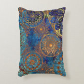 芸術のグランジなパターン アクセントクッション (正面(垂直))