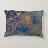 芸術のグランジなパターン アクセントクッション (裏面)