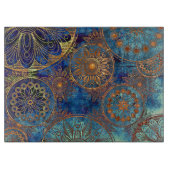 芸術のグランジなパターン カッティングボード (正面)