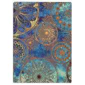 芸術のグランジなパターン クリップボード (裏面)