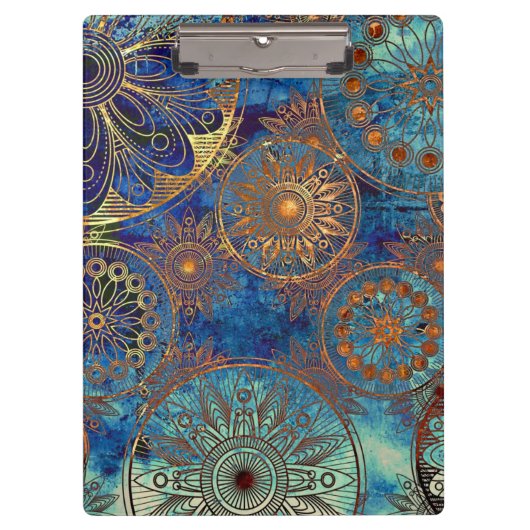 芸術のグランジなパターン クリップボード (正面)