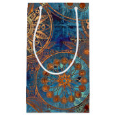 芸術のグランジなパターン スモールペーパーバッグ (正面)