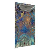 芸術のグランジなパターン ミニクリップボード (アングル)