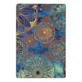 芸術のグランジなパターン ミニクリップボード (裏面)