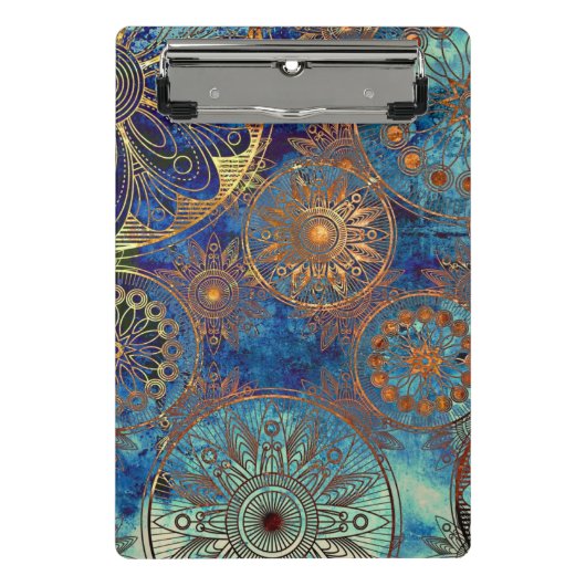 芸術のグランジなパターン ミニクリップボード (正面)