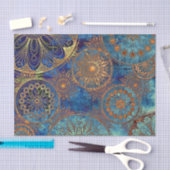 芸術のグランジなパターン 薄葉紙 (クラフト)