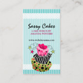 芸術のケーキのベーカリー 名刺 (正面)