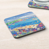 芸術のコースター: 母Iveys湾コーンウォール コースター (左側)