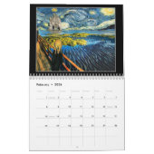 芸術のスプーフィング#1 カレンダー (2月 2026)