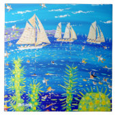 芸術のセラミックタイル: ジョンのダイアー。 Tuiga、クラシックなモナコ タイル (正面)