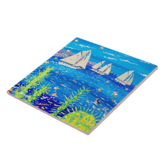 芸術のセラミックタイル: ジョンのダイアー。 Tuiga、クラシックなモナコ タイル (側面)