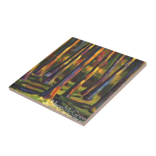 芸術のタイルでモンタナのアートワークで作られる タイル (側面)