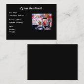 芸術のデザインの名刺 名刺 (正面/裏面)