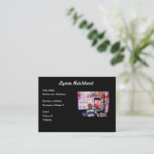 芸術のデザインの名刺 名刺 (スタンド正面)