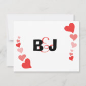 芸術のハート 招待状 (裏面)