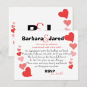 芸術のハート 招待状 (正面/裏面)