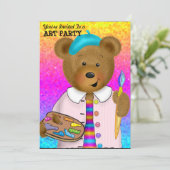 芸術のパーティの招待状 招待状 (スタンド正面)