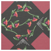 芸術のポイントのDecoっぽいノウゼンカツラ ファブリック (クローズアップ)