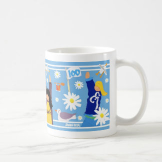芸術のマグ: ガイド100百年間のマグ。 青い コーヒーマグカップ