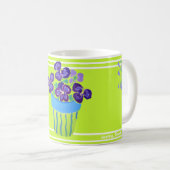 芸術のマグ: 庭師のライムの花。 ポットの多く コーヒーマグカップ (正面右)