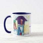 芸術のマグ- 14 マグカップ (左)