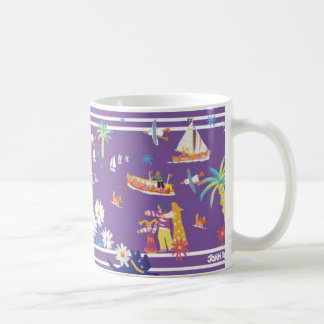 芸術のマグ: Helfordの道コーンウォール コーヒーマグカップ