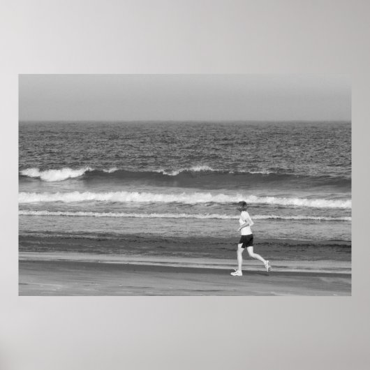 芸術のリズム素晴らし海プリント ポスター (正面)