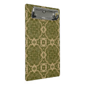 芸術のヴィンテージのダマスク織パターン ミニクリップボード (アングル)