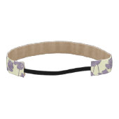 芸術のヴィンテージ花パターン背景 アスレチックヘッドバンド (裏面)