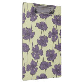 芸術のヴィンテージ花パターン背景 クリップボード (右)