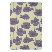 芸術のヴィンテージ花パターン背景 ミニクリップボード (裏面)