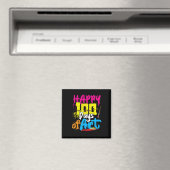 芸術の先生の学生100日目のハッピー100日 マグネット (インサイチュ (食洗機))