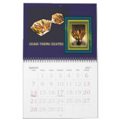 芸術の写真のステンドグラスランプのカレンダー2012年 カレンダー (3月 2027)