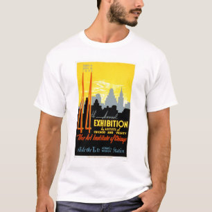 芸術の協会シカゴ1940 WPA Tシャツ