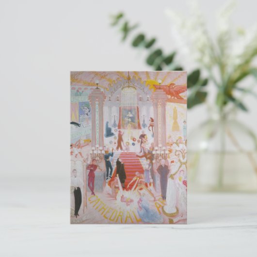 芸術の大聖堂フローリン・ステティハイマー ポストカード (スタンド正面)