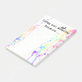 芸術の妖精: 今日はすばらしかったですので ポストイット (アングル)