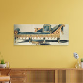 「芸術の宝庫」からゴシック様式のソファ キャンバスプリント (インサイチュ (リビング))