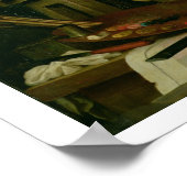 芸術の属性， 1769 (キャンバス上の油) ポスター (角)