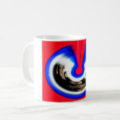 芸術の岩 コーヒーマグカップ (正面左)